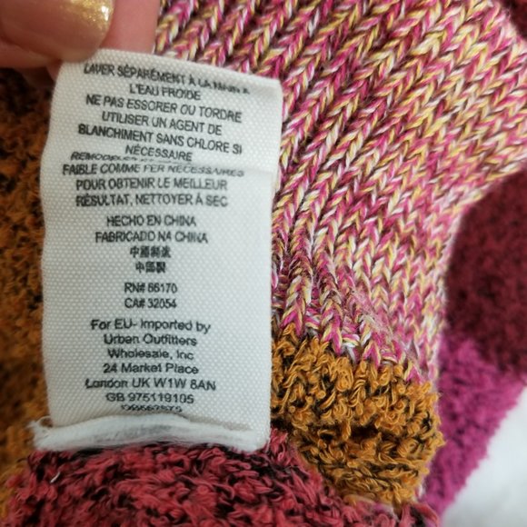 Free People Candyland Boatneck Pullover Sweater M - Picture 9 of 10